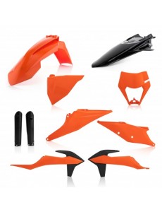 KIT PLÁSTICOS COMPLETO ACERBIS KTM EXC / EXC-F 2020 / 2021 - COR ORIGINAL 